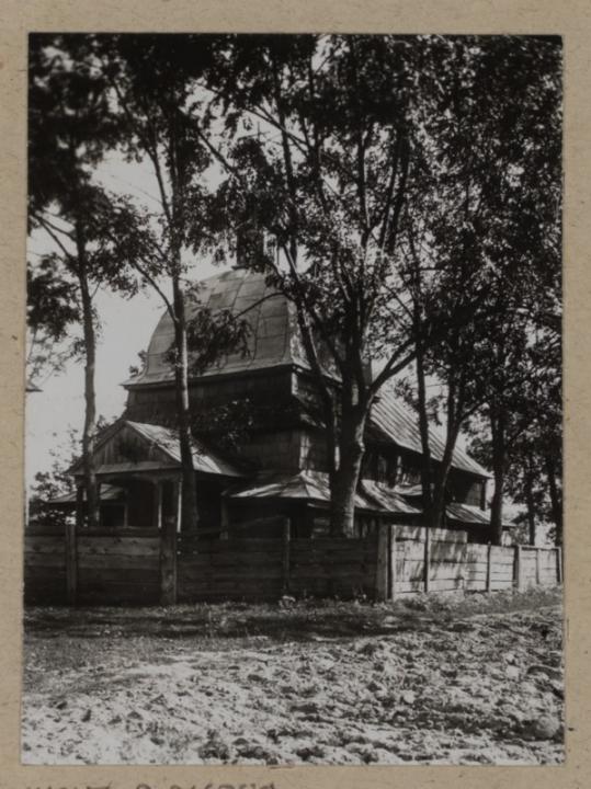 Беседы. Церковь Успения Пресвятой Богородицы. архивная фотография, http://www.fototeka.ihs.uj.edu.pl/navigart/node/117714 фототека Института истории Ягеллонского университета. Дата фото 1912 - 1944 годы