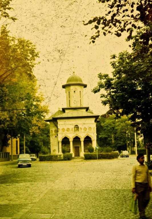 Церковь Елевферия и Георгия Победоносца, Бухарест, Сектор 5 (Бухарест, Румыния). архивная фотография, Фото 1987 г. из приходского архива