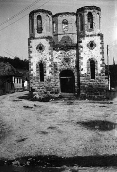 Неизвестная церковь, Херкулиан (Ковасна, Румыния). архивная фотография, Фото 1980-х годов из приходского архива