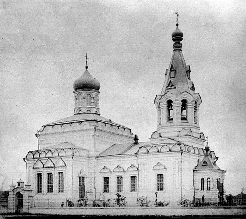 Церковь Николая Чудотворца, Быково (Быковский район, Волгоградская область). архивная фотография, Фото 1913 года с сайта bykovo-media.ru