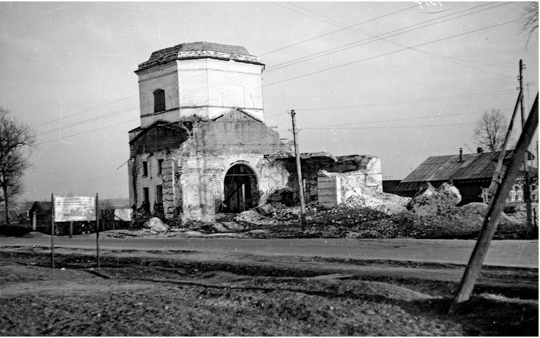 Церковь Благовещения Пресвятой Богородицы, Китово (Шуйский район, Ивановская область). архивная фотография, Фото  1961 году
