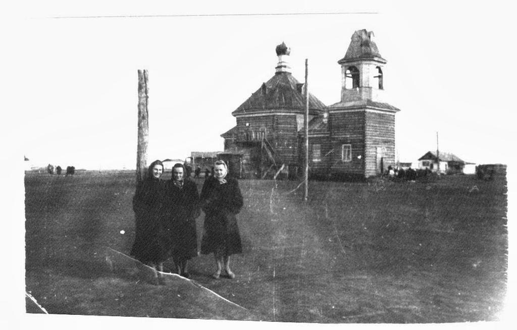 Церковь Троицы Живоначальной, Ужаниха (Чулымский район, Новосибирская область). архивная фотография, Фото советского периода с сайта Каинской епархии