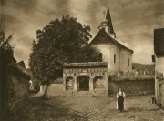 Церковь Успения Пресвятой Богородицы, Фото 1900 г. из приходского архива<br>, Бойца, Сибиу, Румыния