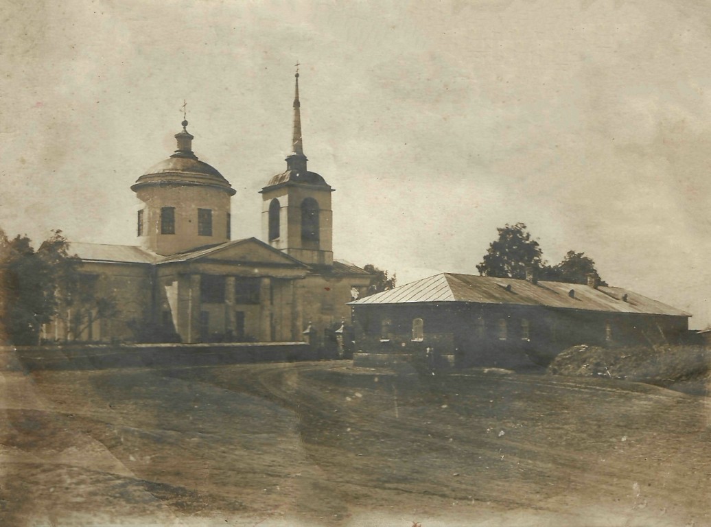 Церковь Казанской иконы Божьей Матери, Вязовое (Долгоруковский район, Липецкая область). архивная фотография, Старинное фото из частного архива
