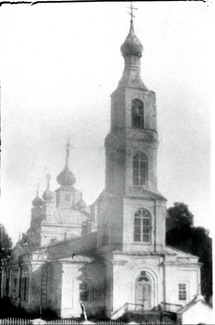 Церковь Макария Желтоводского, Хмелевицы (Шахунья, ГО, Нижегородская область). архивная фотография, Храм до закрытия