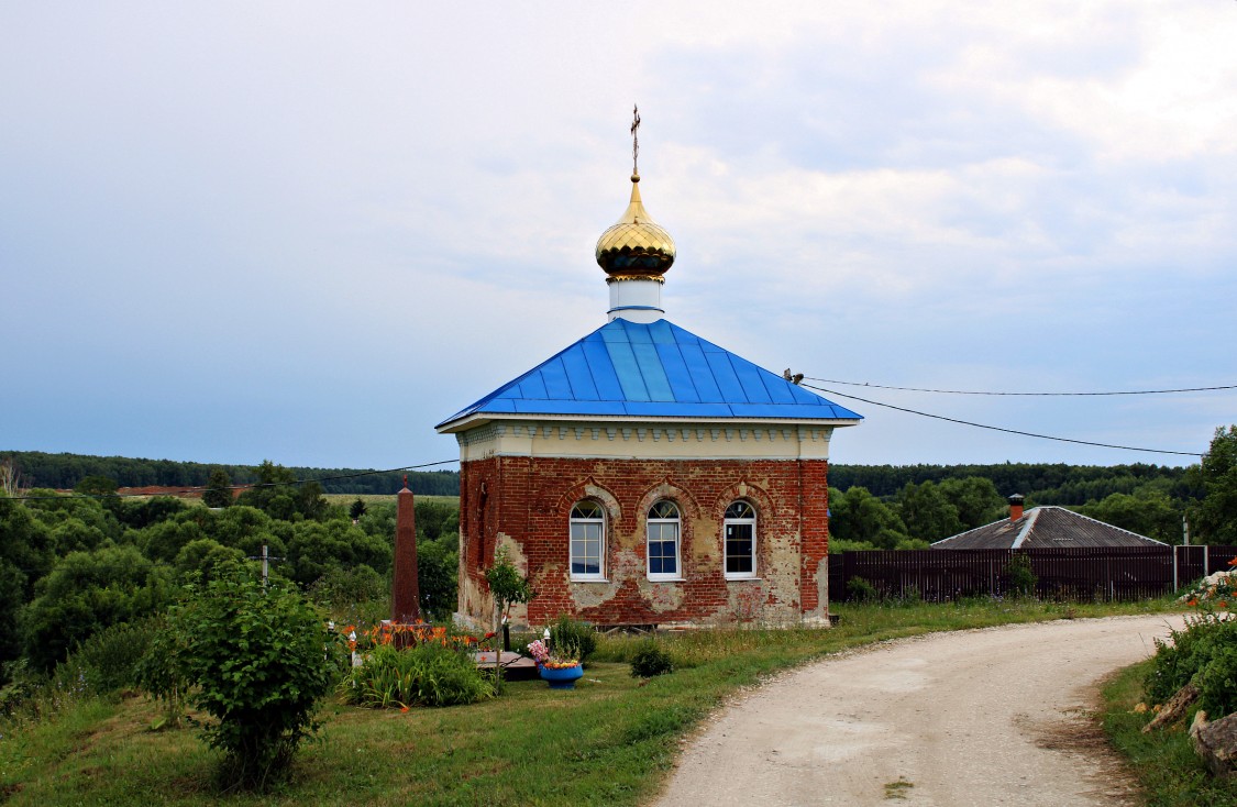 Часовня Всех Святых, Карпово (Ступинский городской округ, Московская область). фасады