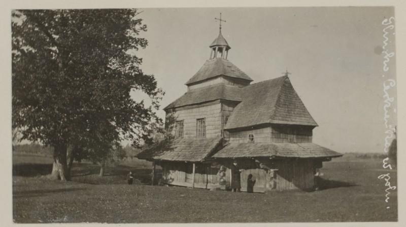 Глинск. Церковь Рождества Иоанна Предтечи. архивная фотография, Фото 1910-х гг. Сайт Института истории искусств Ягеллонского университета http://www.fototeka.ihs.uj.edu.pl/navigart/node/22571