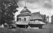 Церковь Рождества Иоанна Предтечи, Фотография В. Сичинского 1933 г. из сборника Негатеки Национального музея во Львове N 7243<br>, Глинск, Жолковский район, Украина, Львовская область