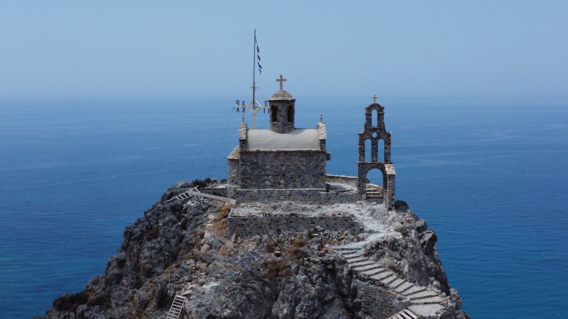 Церковь Паисия Святогорца, Дамнони (Крит (Κρήτη), Греция). фасады
