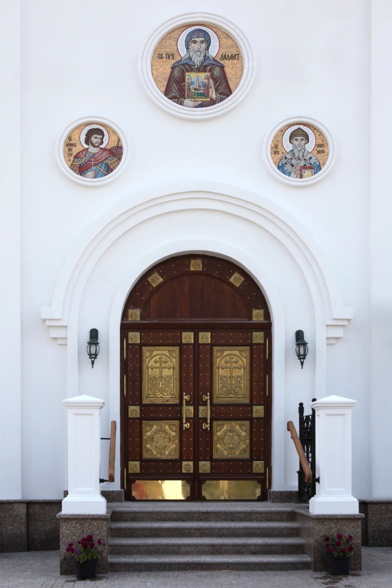 Церковь Пантелеимона Целителя, Роза (Коркинский район, Челябинская область). архитектурные детали, Северный портал