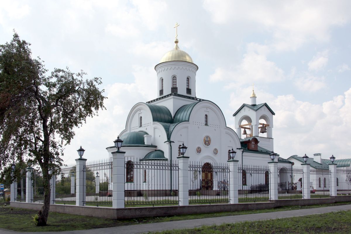 Церковь Пантелеимона Целителя, Роза (Коркинский район, Челябинская область). фасады, Вид с северо-востока