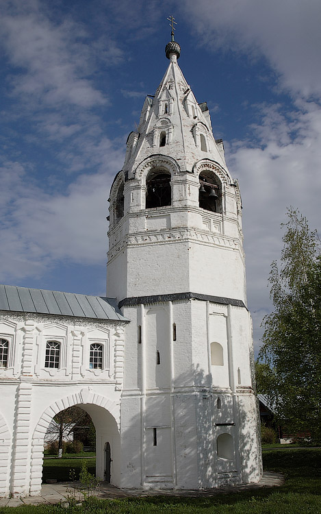 Покровский женский монастырь. Церковь Происхождения честных древ Креста Господня, Суздаль (Суздальский район, Владимирская область). фасады