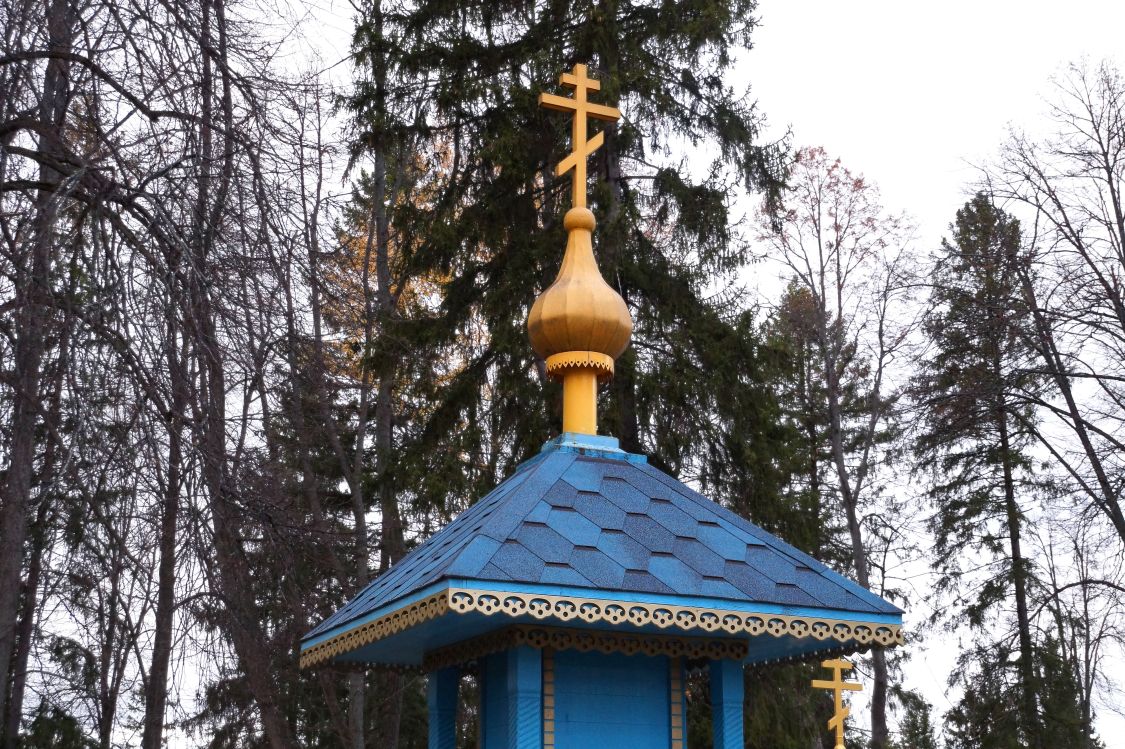 Неизвестная часовня, Снегирёво (Кольчугинский район, Владимирская область). архитектурные детали, Завершение