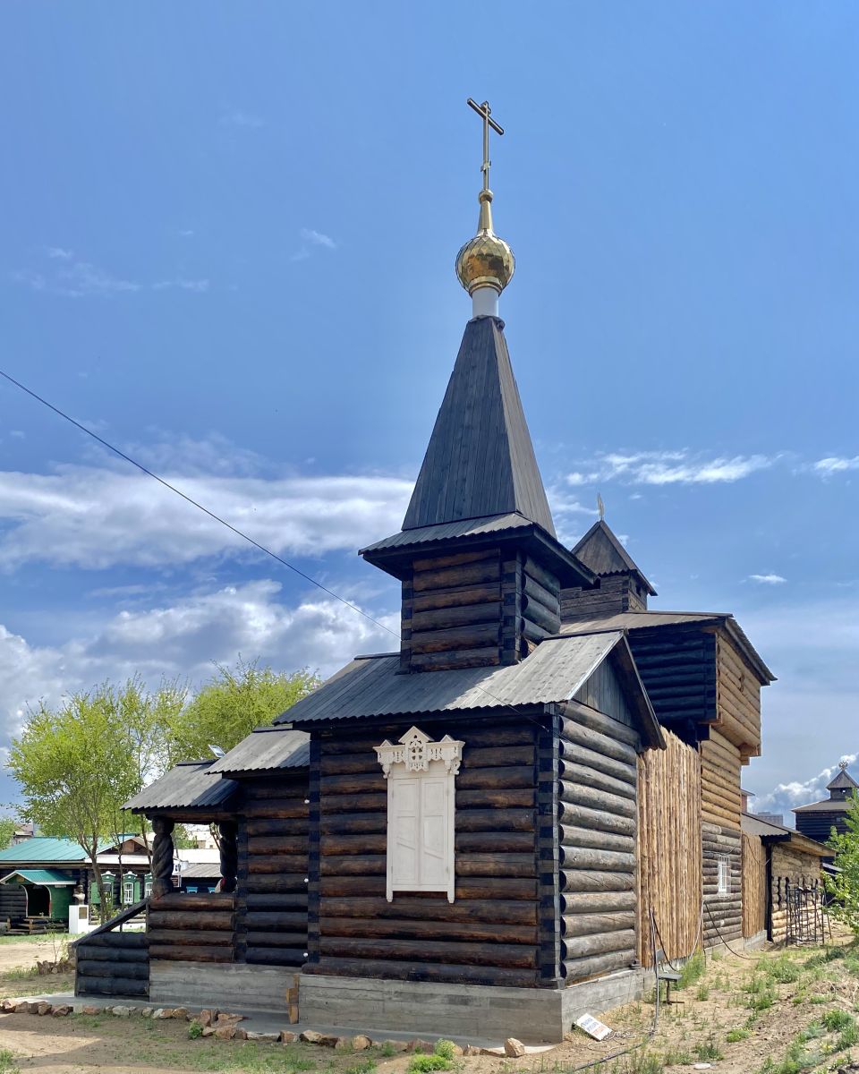 Часовня Иннокентия Иркутского (?), Улан-Удэ (Улан-Удэ, город, Республика Бурятия). фасады, Вид с запада