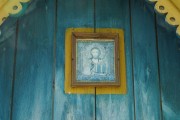 Неизвестная часовня, Образок на фронтоне постройки, Меленки, Меленковский район, Владимирская область