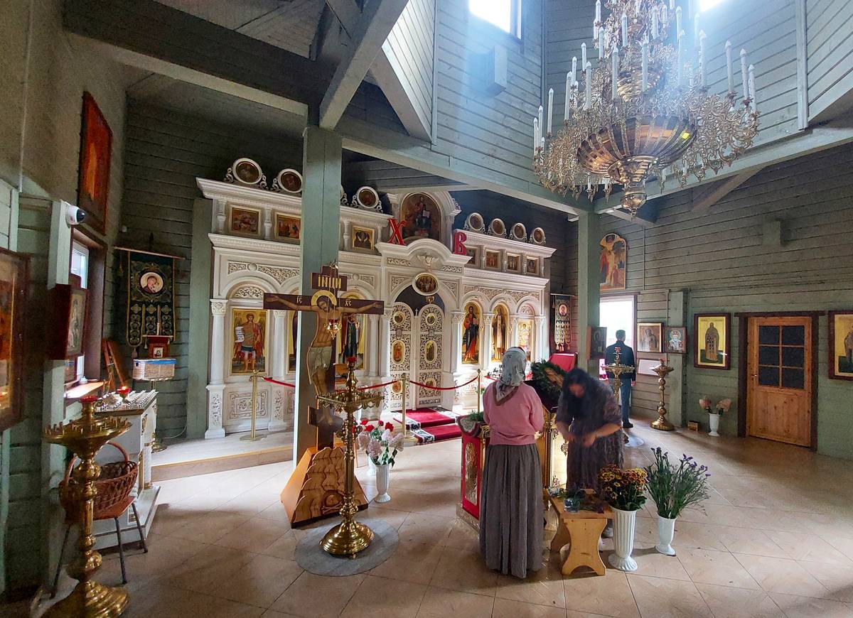 Церковь Серафима Саровского, Всеволожск (Всеволожский район, Ленинградская область). интерьер и убранство