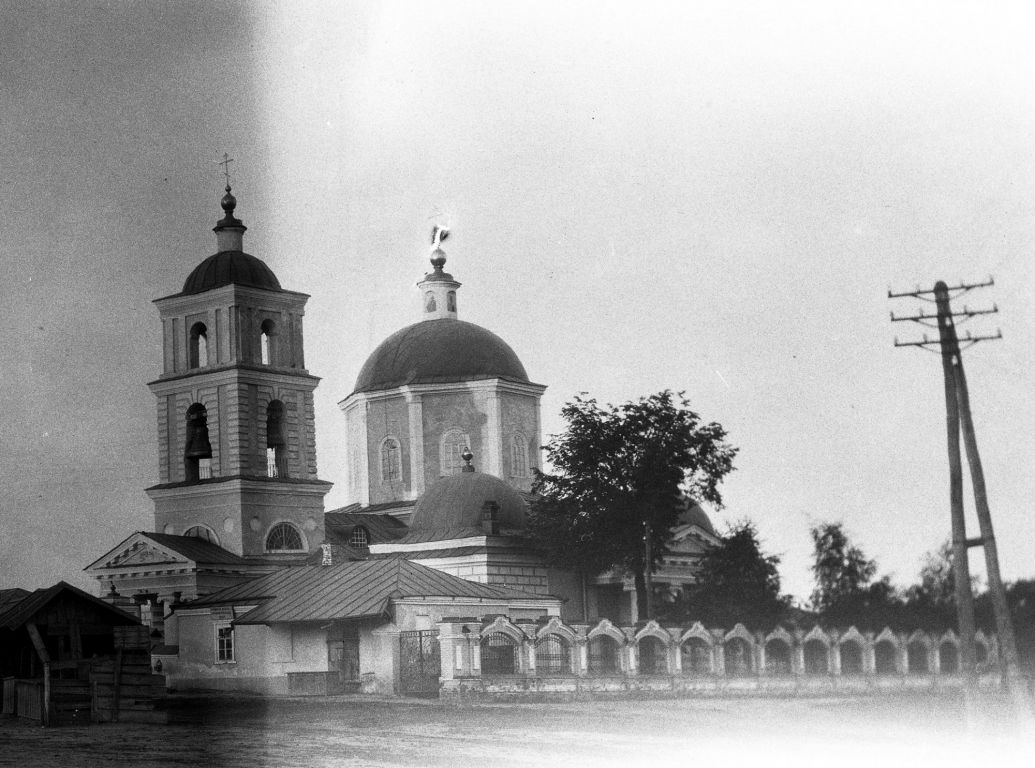 Белгород. Церковь Тихвинской иконы Божией Матери. архивная фотография, Фото 1900-х годов из фондов Белгородского историко-краеведческого музея