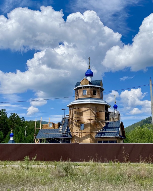 Церковь Сергия Радонежского, Верхняя Берёзовка (Улан-Удэ, город, Республика Бурятия). дополнительная информация, Строительство 