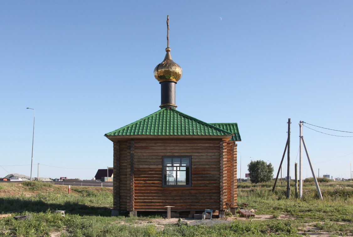 Часовня Царственных страстотерпцев, Большое Чаусово (Кетовский район, Курганская область). фасады, Северный фасад