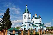 Чимеево. Казанский Чимеевский мужской монастырь. Церковь Казанской иконы Божией Матери (новая)