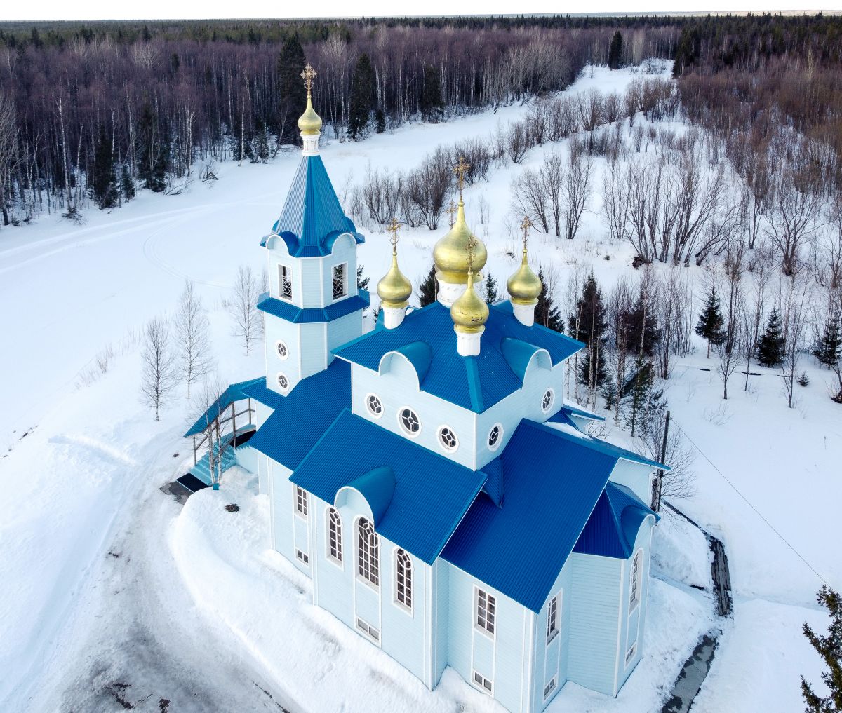 Церковь Покрова Пресвятой Богородицы, Радово, урочище (Приморский район, Архангельская область). фасады
