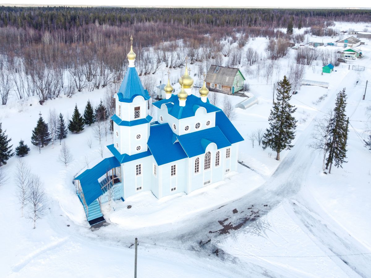 Радово, урочище. Церковь Покрова Пресвятой Богородицы. фасады