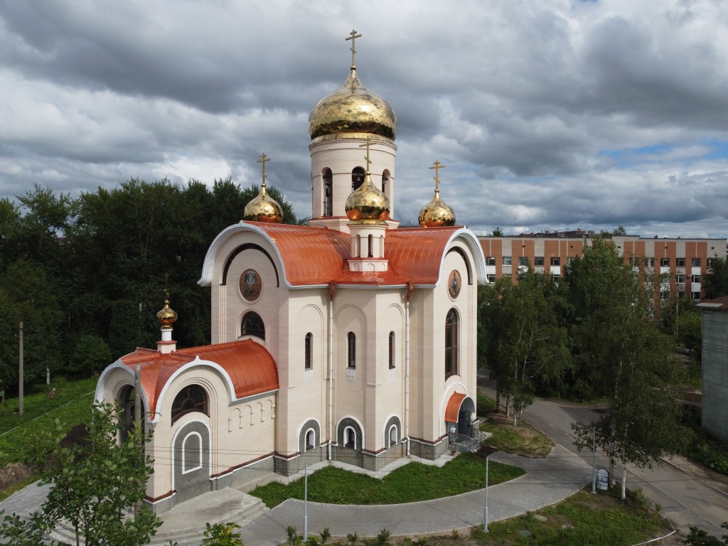 Собор Преображения Господня в Соломбале (новый), Архангельск (Архангельск, город, Архангельская область). фасады