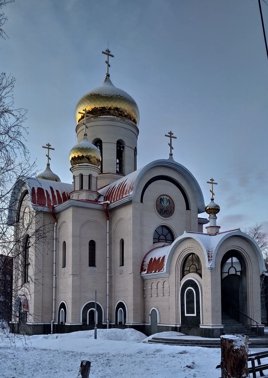 Собор Преображения Господня в Соломбале (новый), Архангельск (Архангельск, город, Архангельская область). фасады