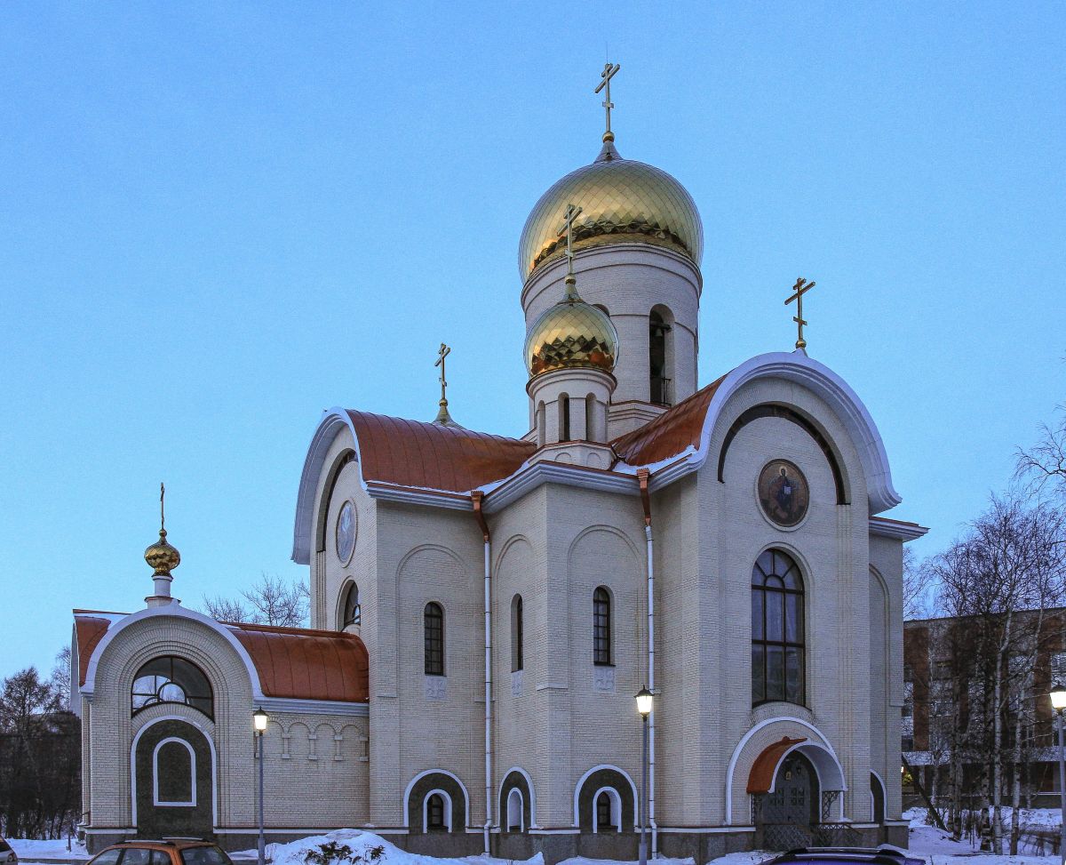 Архангельск. Собор Спаса Преображения (новый). фасады