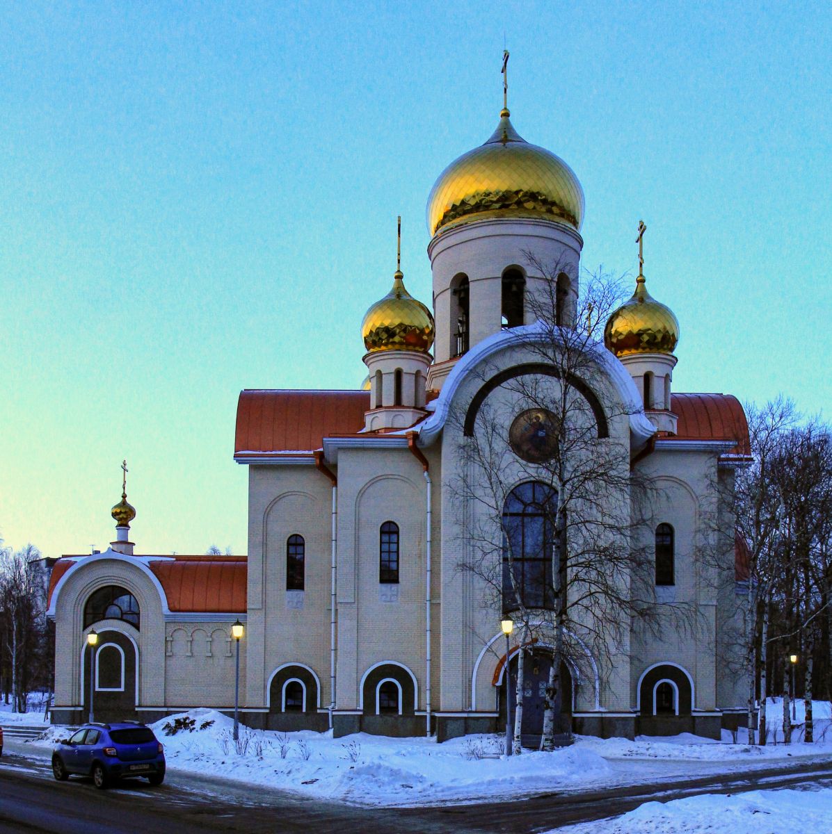 Собор Преображения Господня в Соломбале (новый), Архангельск (Архангельск, город, Архангельская область). фасады