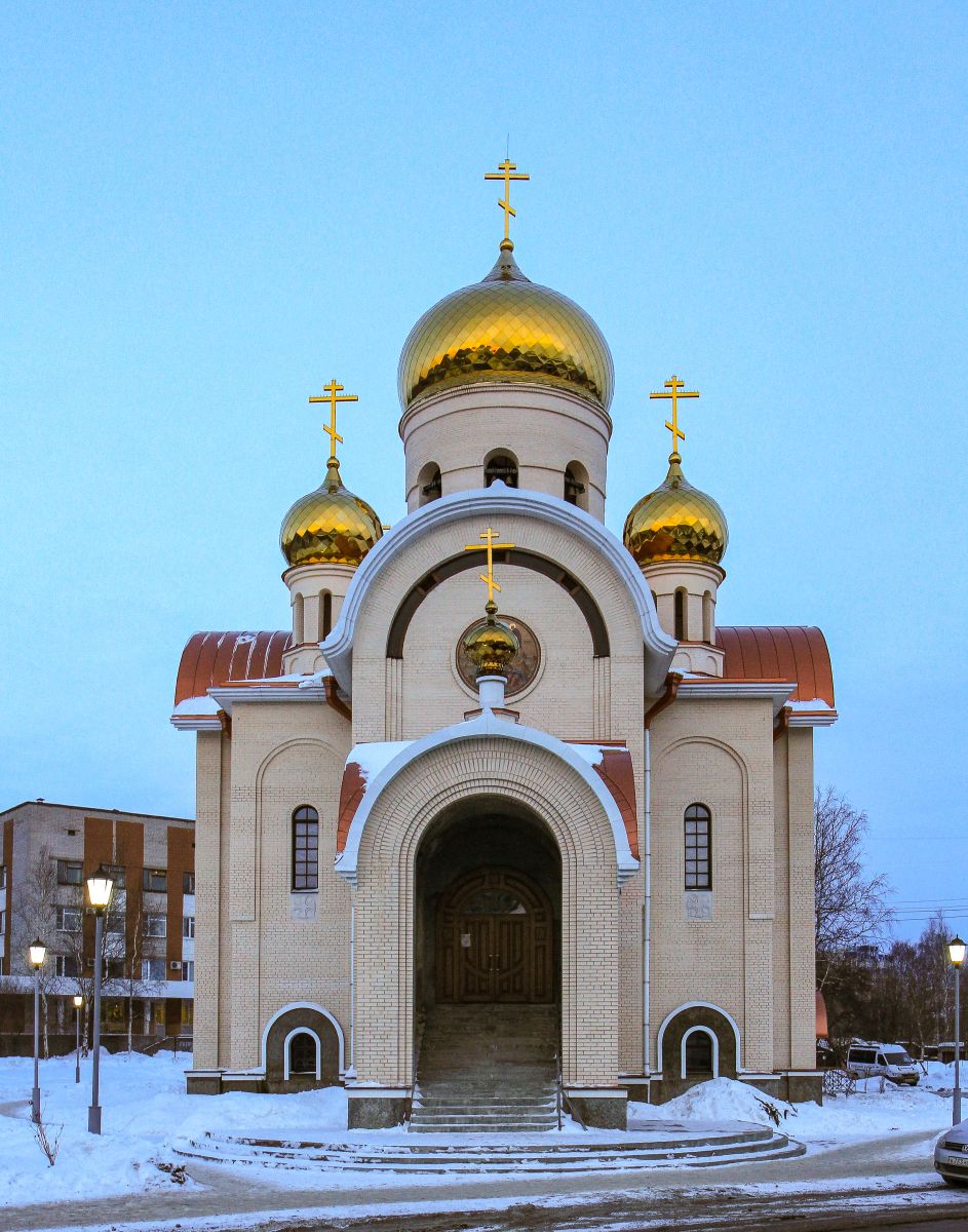 Собор Преображения Господня в Соломбале (новый), Архангельск (Архангельск, город, Архангельская область). фасады