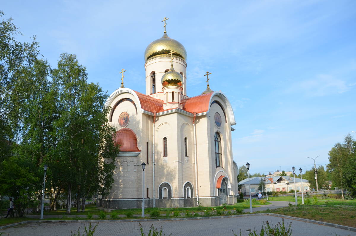 Собор Преображения Господня в Соломбале (новый), Архангельск (Архангельск, город, Архангельская область). фасады
