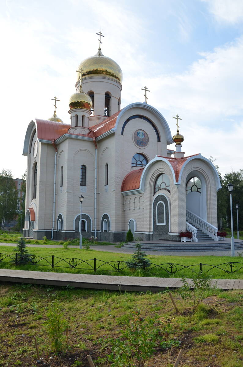 Собор Преображения Господня в Соломбале (новый), Архангельск (Архангельск, город, Архангельская область). фасады
