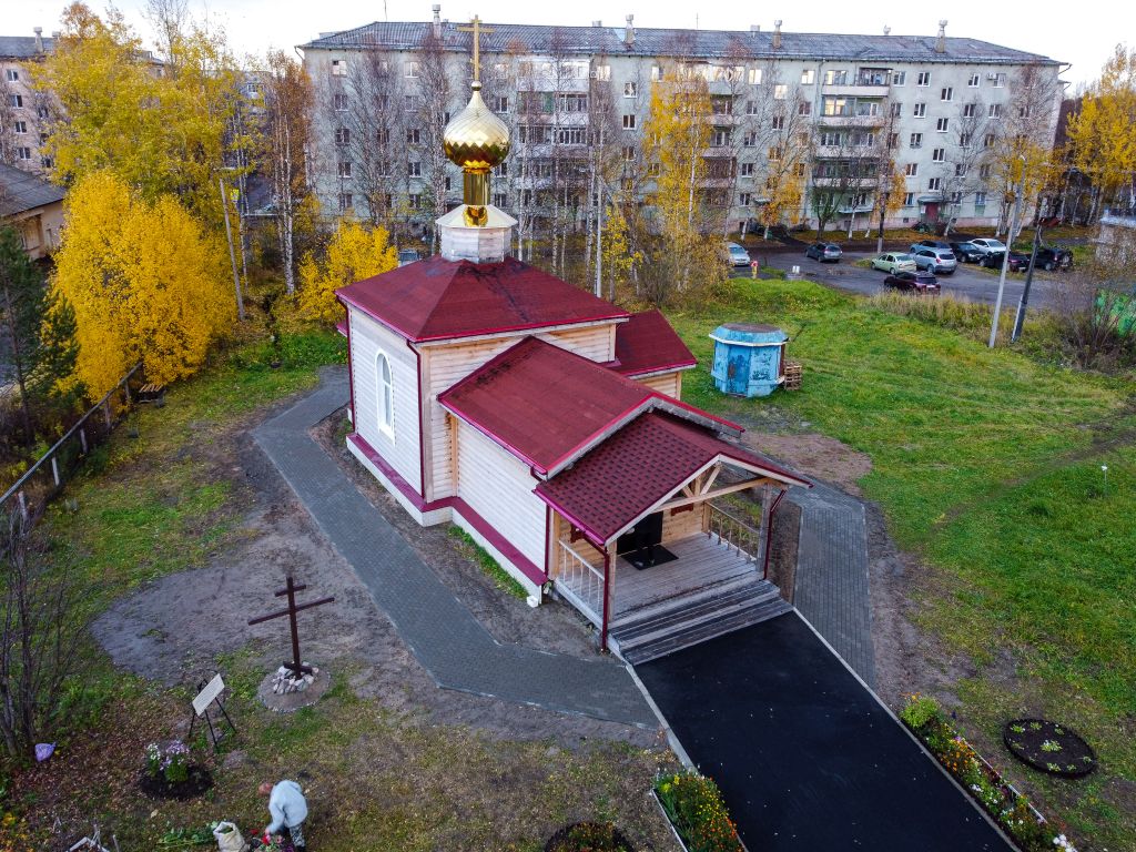 Церковь Веры, Надежды, Любови и матери их Софии, Рикасиха (Приморский район, Архангельская область). фасады