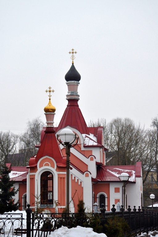 Неизвестная часовня при соборе Покрова Пресвятой Богородицы, Гродно (Гродненский район, Беларусь, Гродненская область). фасады