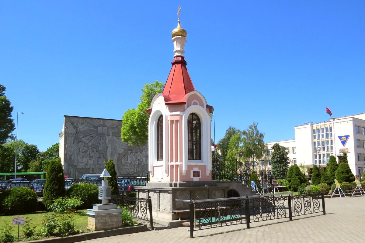 Неизвестная часовня при соборе Покрова Пресвятой Богородицы, Гродно (Гродненский район, Беларусь, Гродненская область). фасады