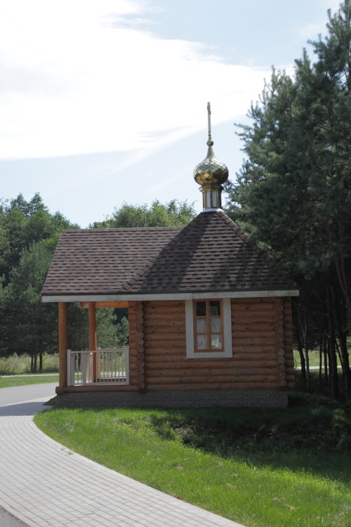 Неизвестная часовня, Ола, урочище (Светлогорский район, Беларусь, Гомельская область). фасады