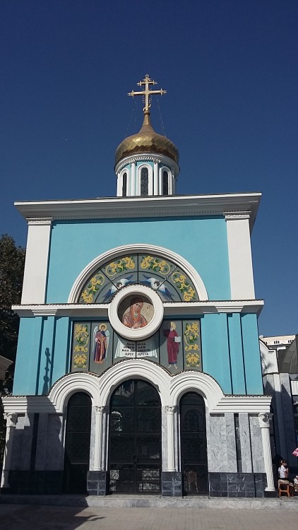 Ташкент. Водосвятная часовня при кафедральном соборе. фасады, Водосвятная часовная полностью перестроена