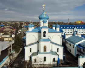 Ленинск-Кузнецкий. Серафимо-Покровский женский монастырь. Церковь Покрова Пресвятой Богородицы