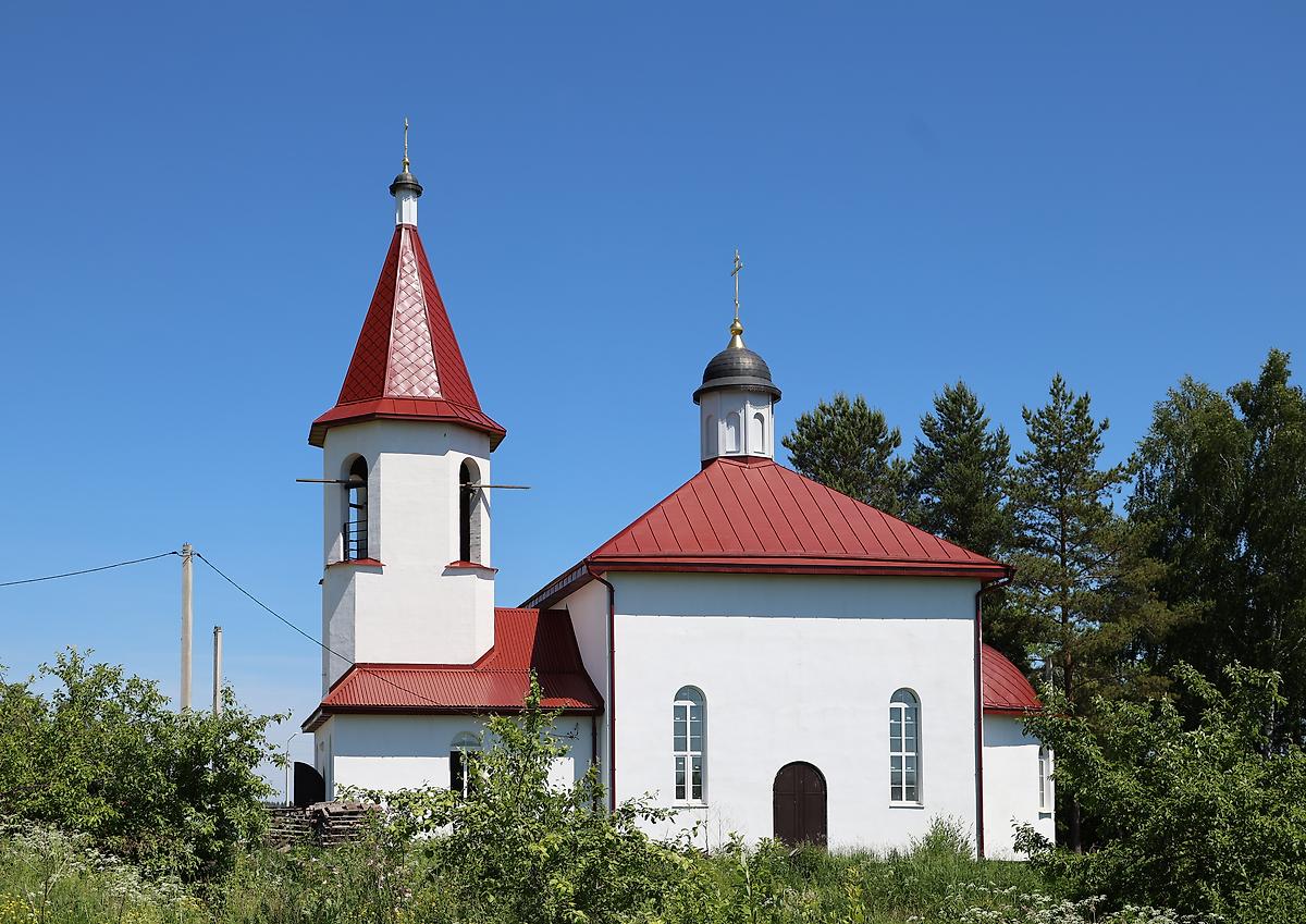 фасады. Церковь Николая Чудотворца, Кузьменки (Арсеньевский район и пос. Славный, Тульская область)