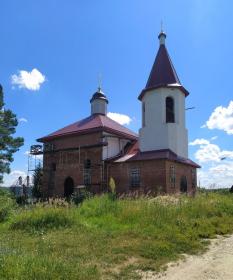 Кузьменки. Церковь Николая Чудотворца (строящаяся)