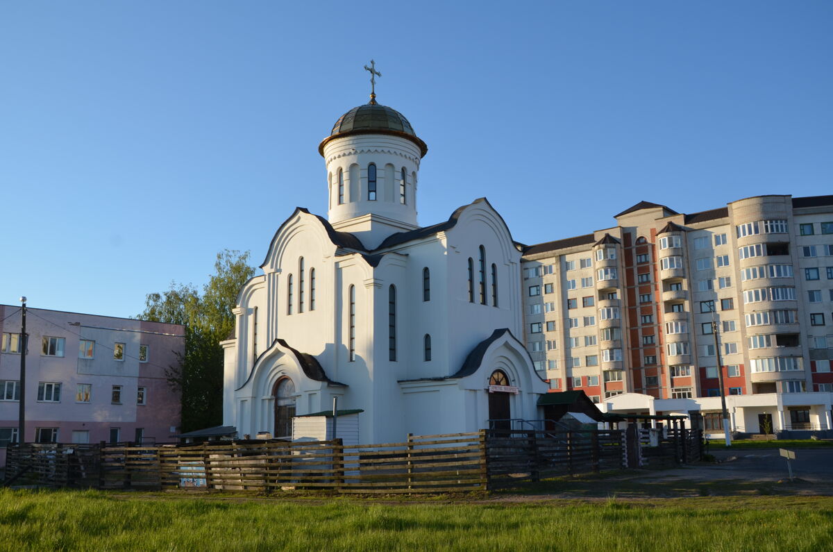 Орша. Церковь Рождества Христова. фасады, Вид с северо-запада