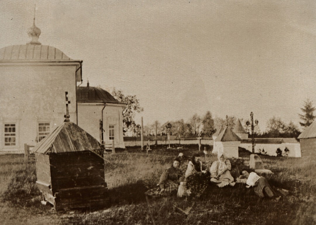 Церковь Макария Желтоводского, Нёмда (Юрьевецкий район, Ивановская область). архивная фотография, Фото 1905-1906 гг. Госкаталог № 37651862. Костромской музей-заповедник