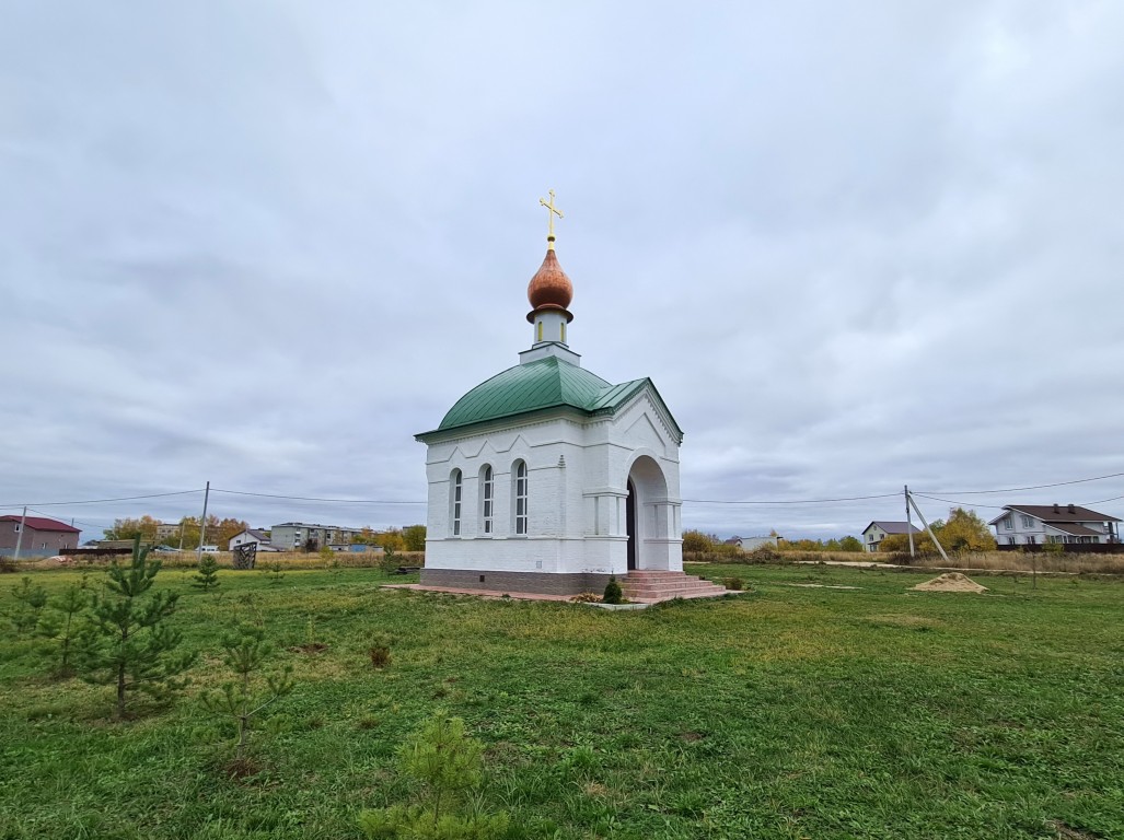 Часовня Матроны Московской, Лакинск (Собинский район, Владимирская область). фасады, Вид с северо-запада