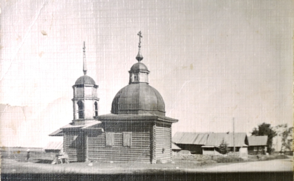 Часовня Воздвижения Креста Господня, Никифорово (Каргопольский район, Архангельская область). архивная фотография, Старинное фото из архива А.С. Карзина