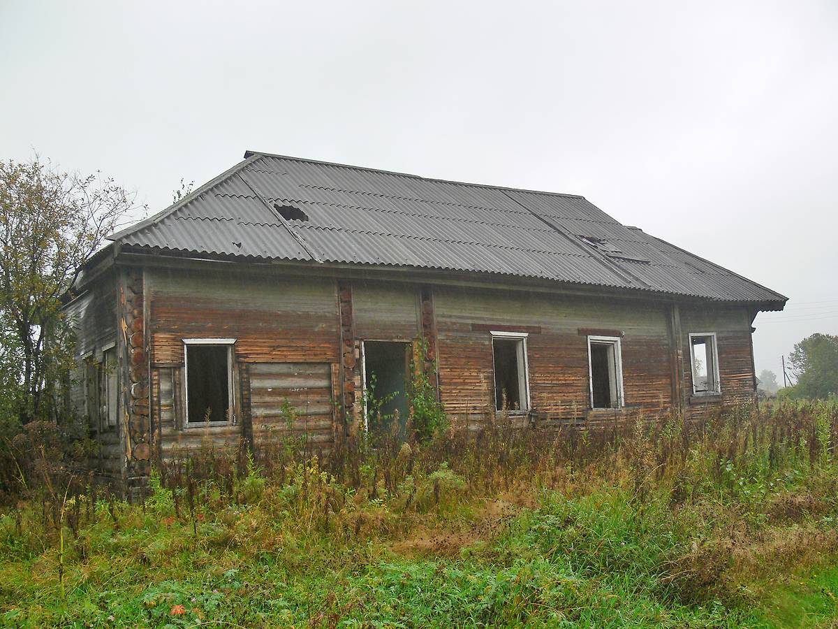 фасады. Церковь Воздвижения Креста Господня, Малое Кульмино (Холмогорский район, Архангельская область)