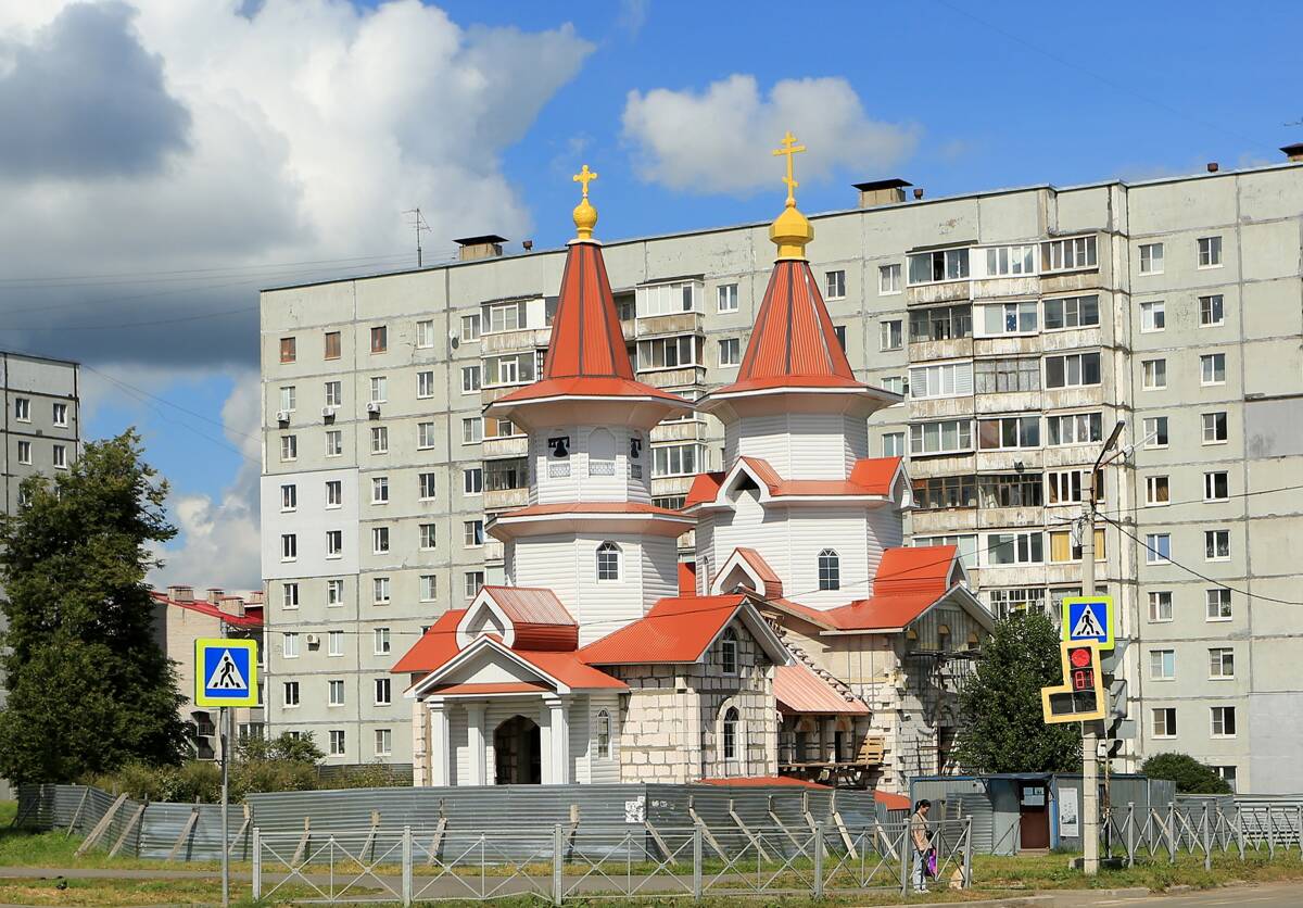 Церковь Иоанна Богослова (строящаяся), Череповец (Череповец, город, Вологодская область). документальные фотографии