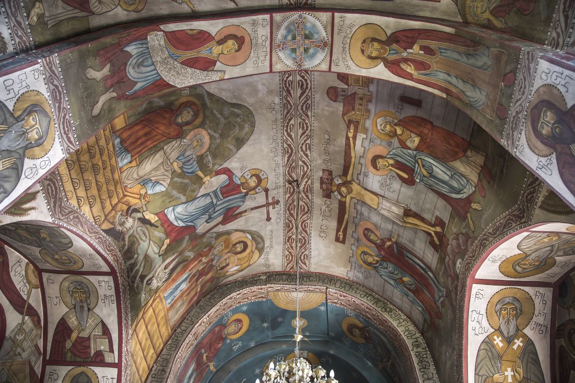Монастырь Антония Марткопского. Церковь Георгия Победоносца, Норио (Квемо-Картли, Грузия). интерьер и убранство