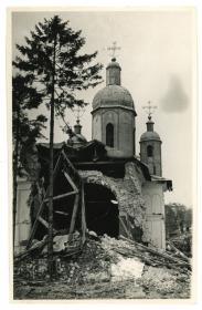 Плоешти. Церковь Саввы Освященного (утраченная)