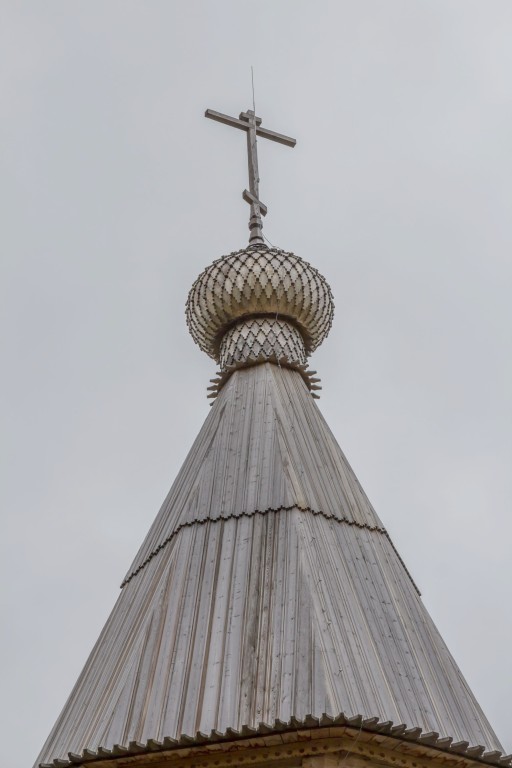 Церковь Варвары великомученицы, Типиницы (Медвежьегорский район, Республика Карелия). архитектурные детали, Шатер колокольни